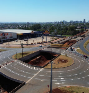 Novo viaduto em Maringá já impacta comércio local