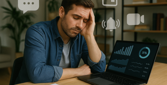 Cultura digital desafia o foco e a produtividade no trabalho