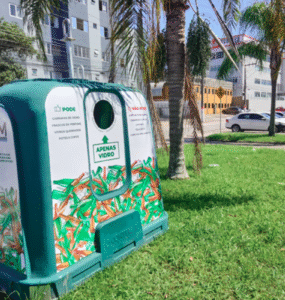 Cidades brasileiras avançam na coleta de vidro com ecopontos