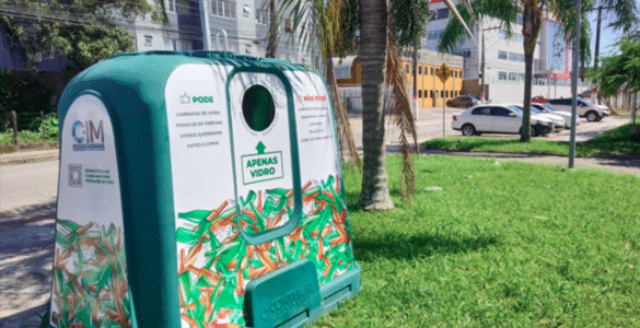 Cidades brasileiras avançam na coleta de vidro com ecopontos