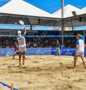 Pan-Americano de Beach Tennis é realizado em Caraguatatuba