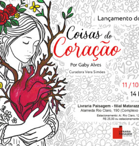Lançamento do livro “Coisas do Coração” na Livraria Paisagem