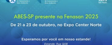 ABES-SP lança 5ª ed. de "Abastecimento de Água" na Fenasan