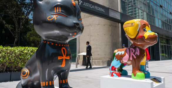 Esculturas da Art for Pets ocupam ruas e praças de São Paulo