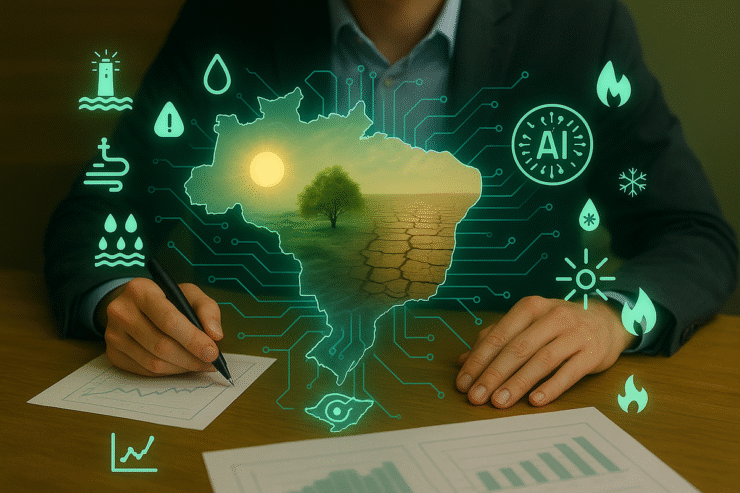 IBRACEM lança modelo de avaliação de risco climático com IA