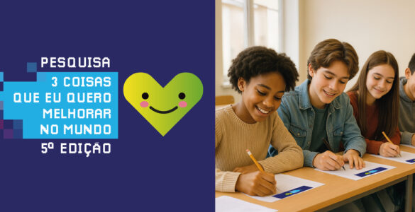Crianças e jovens querem educação, empatia e fim da fome