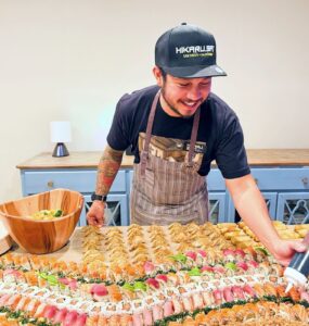 Chef brasileiro promove serviço de catering japonês nos EUA