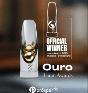 Prósper Comunicação é ouro no prêmio internacional Luum Awar