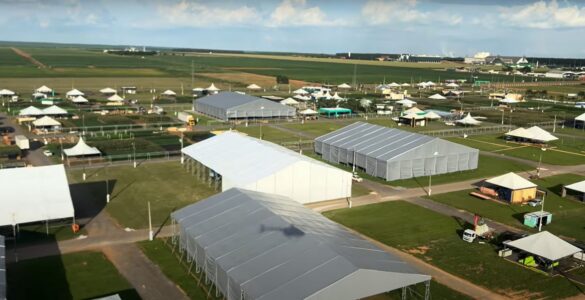 Galpões lonados ganham espaço no agronegócio