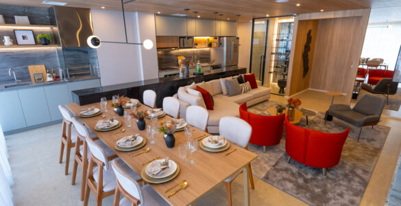 Apartamentos decorados ajudam e inspiram a compra