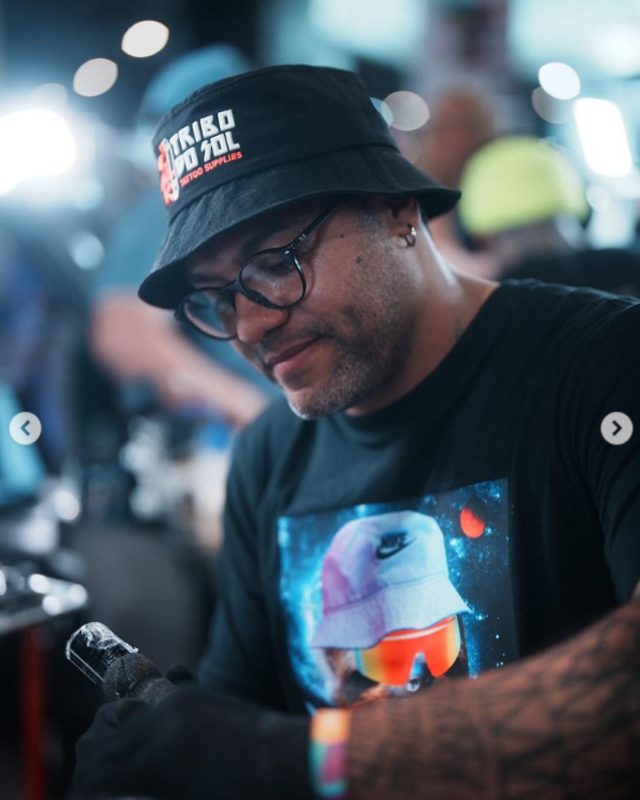 Neto Coutinho é o vencedor da categoria Melhor do Evento na Tattoo Week