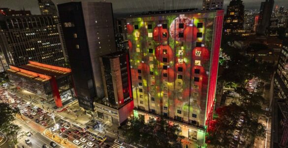 Bradesco Seguros marca a sua chegada à Paulista com mapping