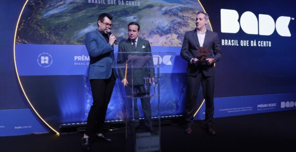 Agência recebe prêmio no evento Brasil que Dá Certo