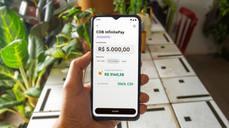 InfinitePay lança CDB com investimento a partir de R$ 1,00