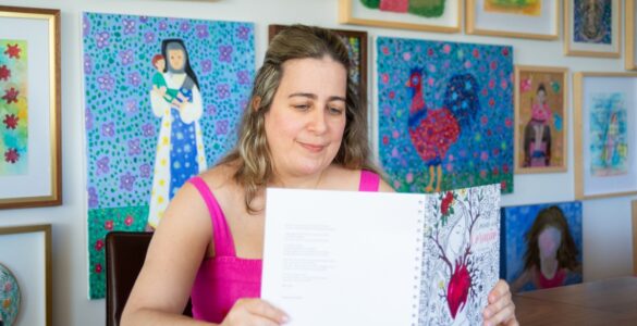 Bailarina Gaby Alves lança coleção no Teatro Gazeta