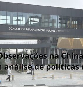 Observações na China apoiam análise de políticas digitais