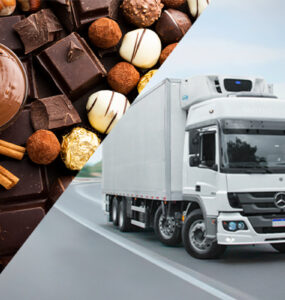 Transporte com controle térmico é essencial para chocolates