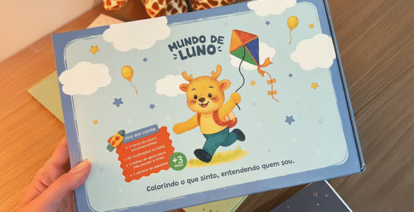 Série literária Mundo de Luno promove criatividade infantil