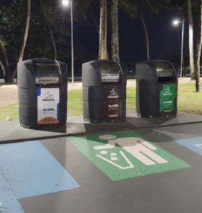 Cidades brasileiras avançam com lixeiras subterrâneas