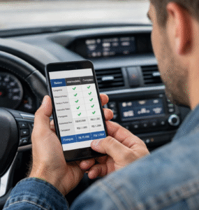 Comparação digital orienta busca por seguro de carro em 2026