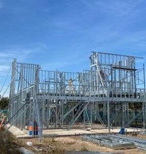 Cresce adoção de steel frame em residências de verão