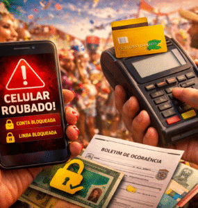 Golpes bancários crescem durante o período carnavalesco