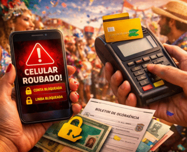 Golpes bancários crescem durante o período carnavalesco