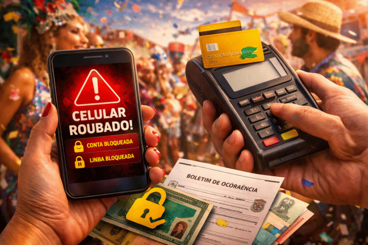 Golpes bancários crescem durante o período carnavalesco