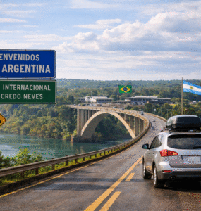 Carta Verde é obrigatória para viagens de carro no Mercosul