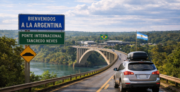 Carta Verde é obrigatória para viagens de carro no Mercosul