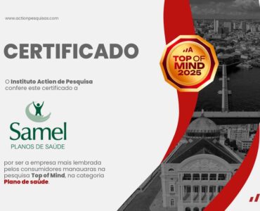 Grupo Samel é Top of Mind 2025 em duas categorias
