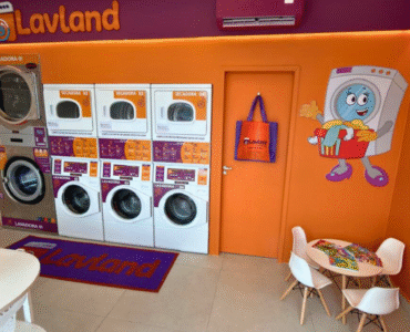 Lavanderias self-service geram economia de água e energia