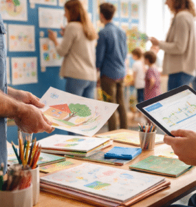 Famílias fortalecem vínculos no ambiente escolar