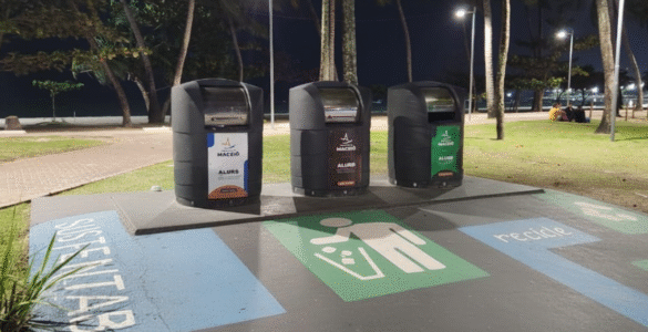 Contentores para resíduos auxiliam na prevenção da dengue