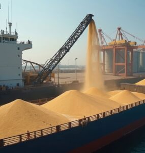 Terminal aumenta em 15% produtividade na exportação de grãos