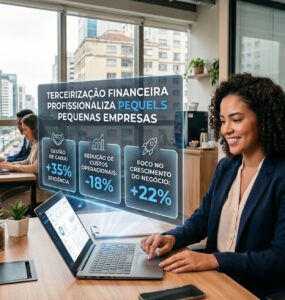 Terceirização financeira profissionaliza pequenas empresas