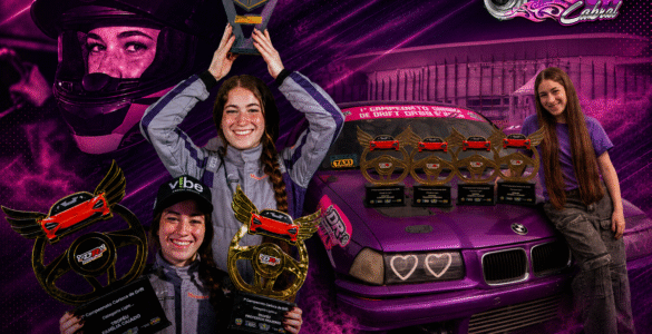 Piloto amplia presença feminina no Drift