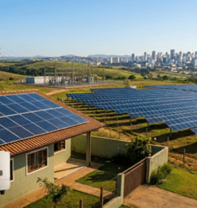 Geração solar chega a 55 GW e vira 2ª maior fonte