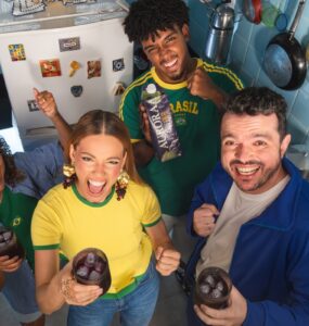 Ação da Aurora leva qualidade premiada do suco às redes