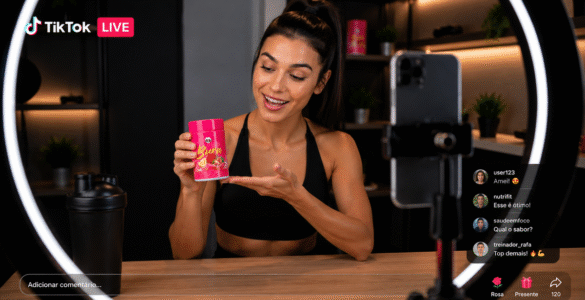TikTok: live commerce ganha força no Brasil
