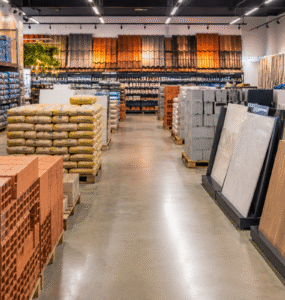 Pequenas lojas sustentam setor de material de construção