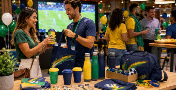 Copa do Mundo reúne campanhas com brindes personalizados