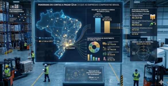 Varejo movimenta mais de R$ 766 bilhões em compras B2B