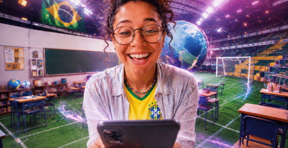 Copa do Mundo inspira atividades com apoio da IA