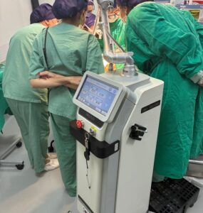 Laser de CO2 na cirurgia de blefaroplastia
