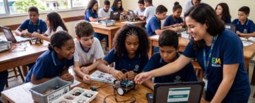 Robótica torna-se obrigatória nas escolas a partir de 2026