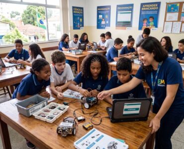 Robótica torna-se obrigatória nas escolas a partir de 2026