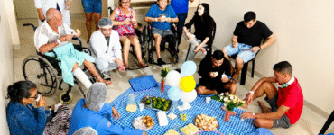 Hospital paraense promove piquenique para pacientes