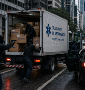Roubo de cargas muda de perfil e mira medicamentos