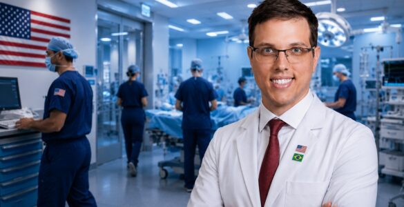 Médicos brasileiros alcançam 87% de aprovação nos EUA